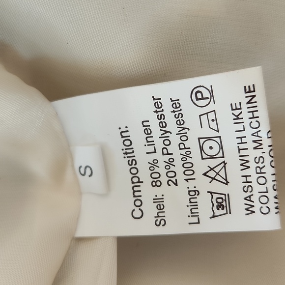 NWOT...Linen Vest - Picture 7 of 7